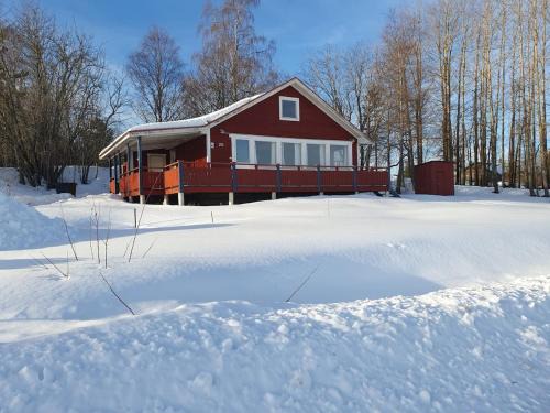 Skattungbyn Cabina | The view of Skattungbyn