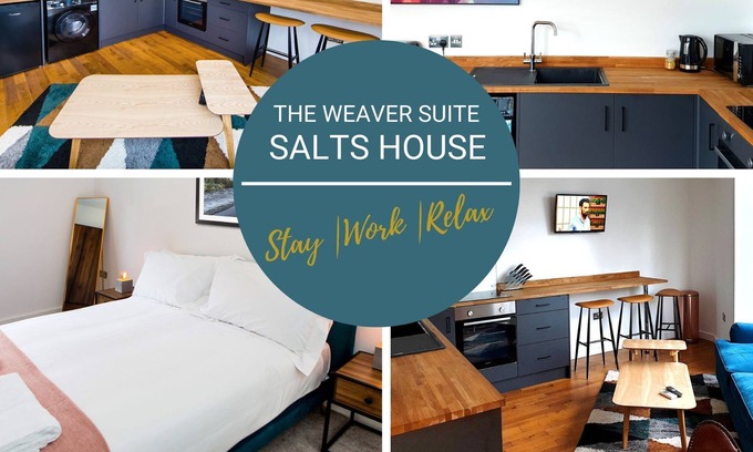 Shipley Apartamento | The Weaver Suite at Salts House