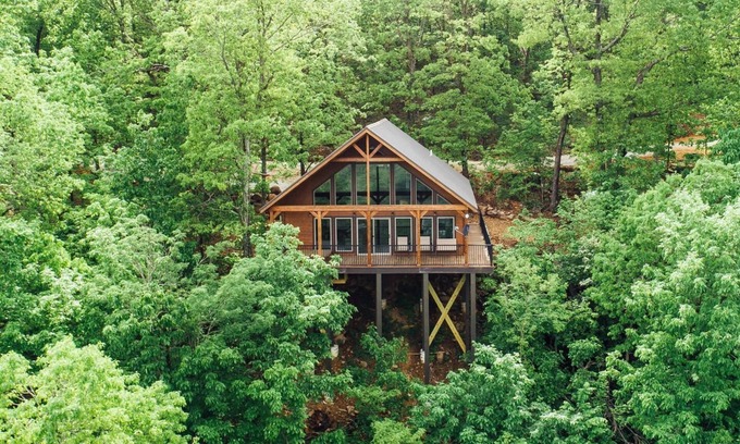 Ponca Condominio | The Wildwood Cabin - Tree-top Getaway