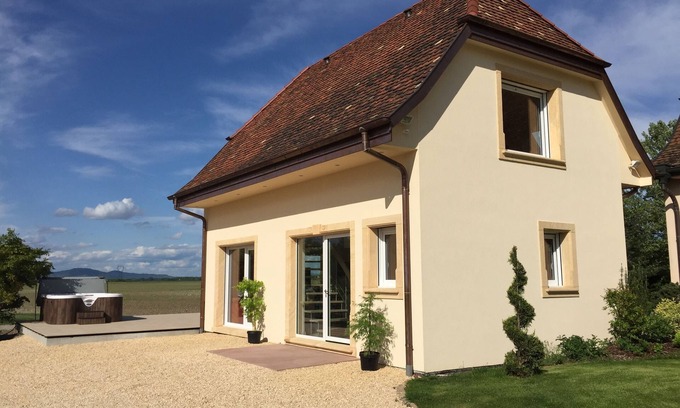 Nambsheim Casa | El Taller, Casa de Lujo, Piscina, Jacuzzi cerca de Colmar Ruta del Vino