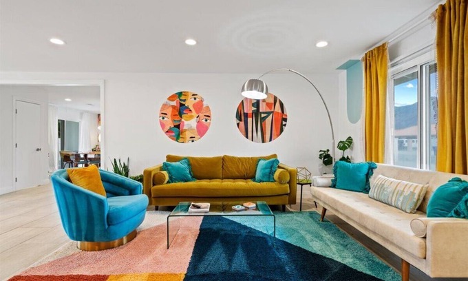 Desert Park Estates Casa | The Yellow Palm - Pet Friendly with Pool