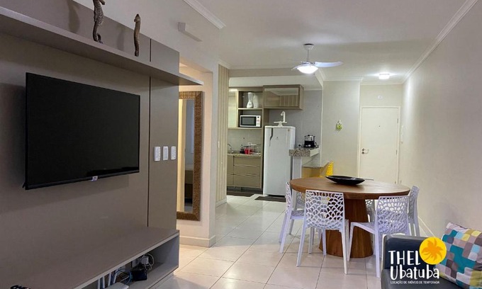 Praia Grande Apartamento | Thel Ubatuba - Apto 21/B, Monte Carlo - Praia Grande