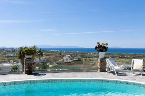 Mikri Vigla Apartamento | Theodore Studio at Villa Bella Twin or Double studio with use of pool