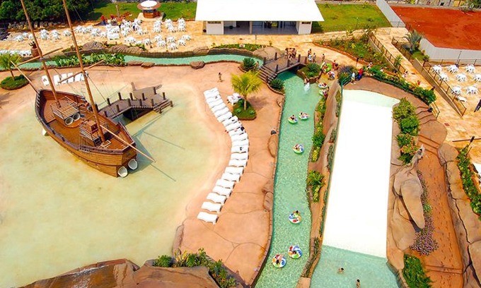 Prive das Caldas Hotel | Thermas diRoma Hotel incluso Acqua Park