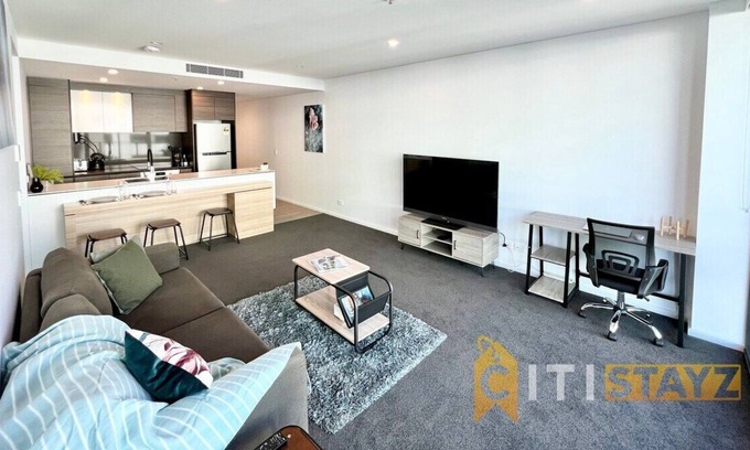 City East Apartamento | Light & Lovely in Canberra's CBD - 1BR Apt w/Carsp