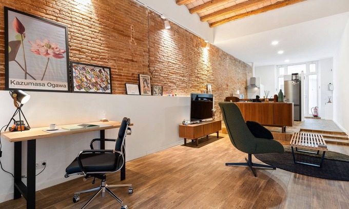 el Camp d'en Grassot i Gracia Nova Apartamento | This apartment is a 1 bedroom(s), 1 bathrooms, located in Barcelona, .