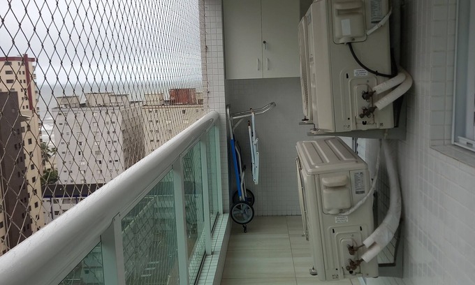 Praia Grande Apartamento | Carnival, 10 days $ 4.000,00 apartment 1min from the beach