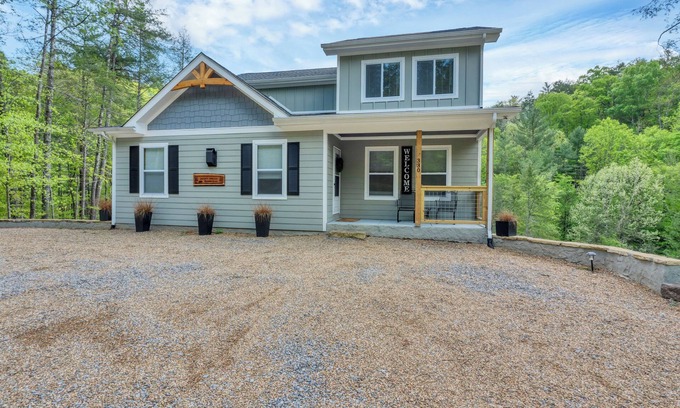 Townsend Casa | This newly built home has much to offer! hot-tub , fenced in back yard .