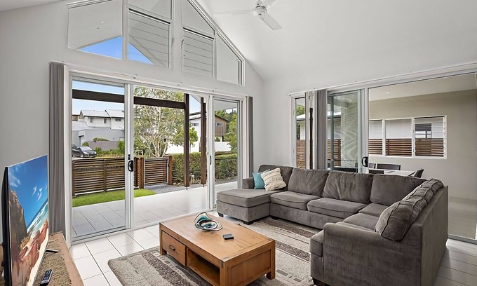 Sapphire Beach Casa | This stunning home with modern amenities is just a short walk to the beach