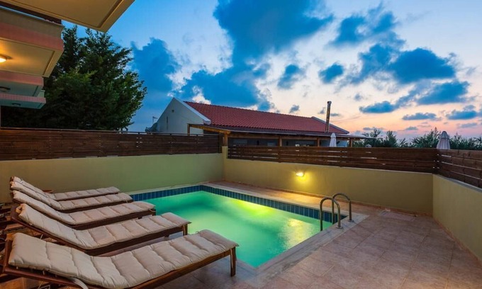 Loutra Villa | Three bedroom Villa With Private Pool