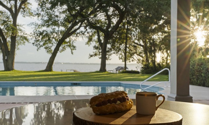Southside Casa | Three Oaks Manor Pool Riverfront Weddings/Events