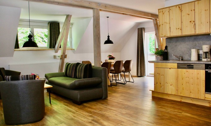 Dobbin-Linstow Apartamento | Three - room - vacation apartment Lockwerder - Ferienscheune am Lustweg