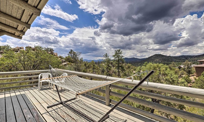 Forest Trails Apartamento | Thumb Butte Views + Near Hiking: Prescott Studio