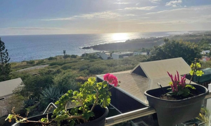 Trois-Bassins Casa | Ti Kaz Lebon - Swimming pool & Jacuzzi - Sea view