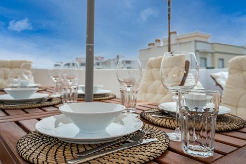 Fuseta Casa | Tia Anica House I - apartment with terrace in central Fuseta beach village