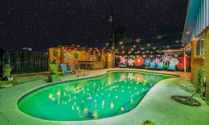 Pasadena Casa | Tiki Bar Pool 4BRs Casa Delight Pasadena