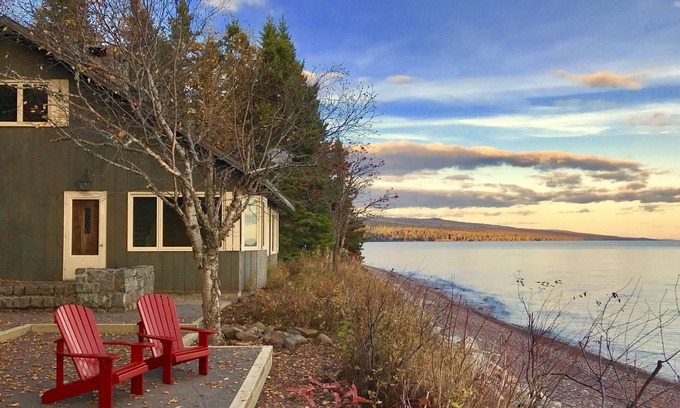 Lutsen Cabaña | Lake Superior Beach Chalet entre Lutsen y Grand Marais