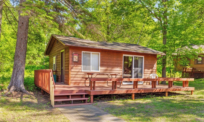 Park Rapids Casa | Timberlane Resort Cabin #10 | 2 Bed, 1 Bath