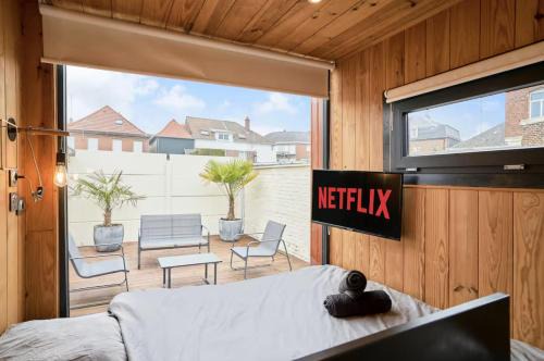Valenciennes Apartamento | Tiny Cosy - LOGEMENT COMPLET & INDEPENDANT - TERRASSE PRIVÉE - ARRIVÉE AUTONOME