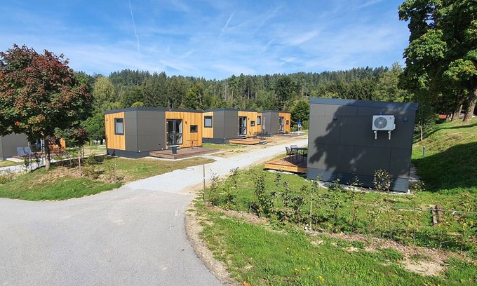 Wildenranna Casa | Tiny Home 'Ferdl' con vistas a la montaña, jardín privado y Wi-Fi