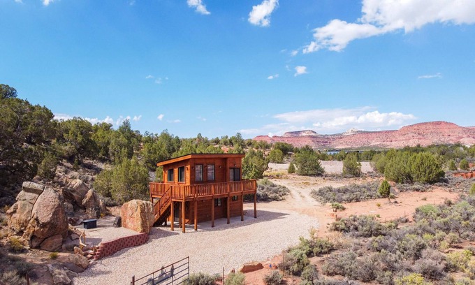Kanab Apartamento | Tiny home with panoramic views & excellent stargazing