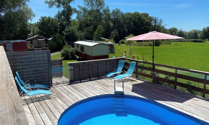 Saint-Pardoux Chalet De Esquí | Tiny house 3 places