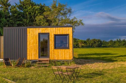Chateauneuf-du-Rhone Casa | Tiny-House - 5 min de Montélimar - Salle de bain italienne & grand confort