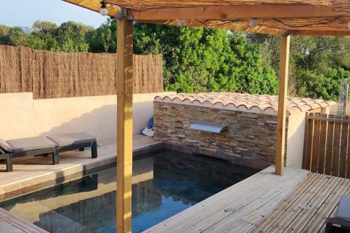 Figari Casa | Tiny house avec piscine à Figari