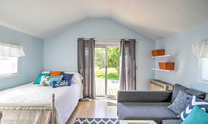 Oden Apartamento | Encantadora cabaña pequeña con muelle en el lago Crooked!