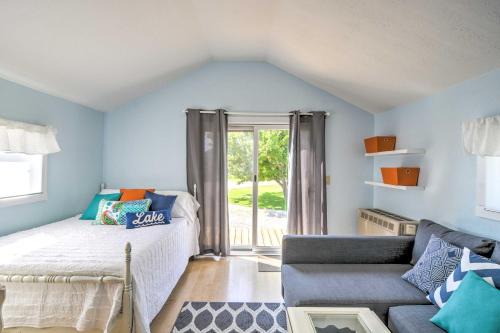 Oden Apartamento | Tiny House Cottage 6 with Dock on Crooked Lake