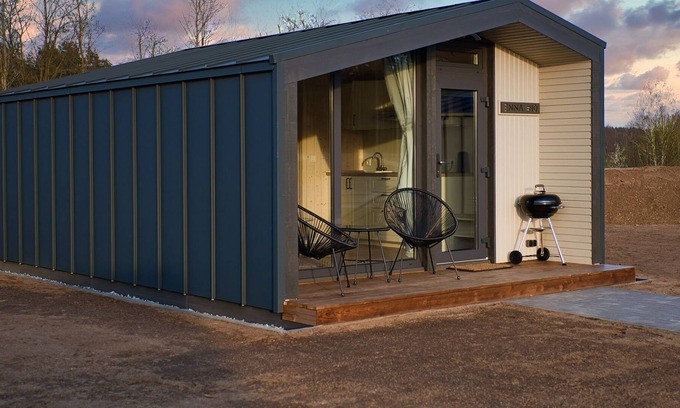 Klitten Apartamento | Tiny House Enna #10 - Skan-park Ferienhäuser & Tiny Houses am Bärwalder See
