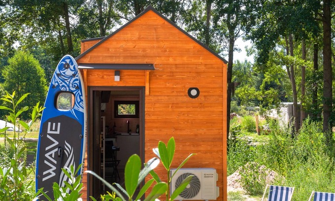 Kloster Lehnin Complejo | 'Tiny House Evita' con vistas al lago, jardín y Wi-Fi