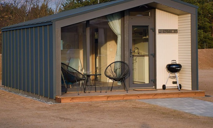 Klitten Apartamento | Tiny House Fenja #14 - Skan-park Ferienhäuser & Tiny Houses am Bärwalder See