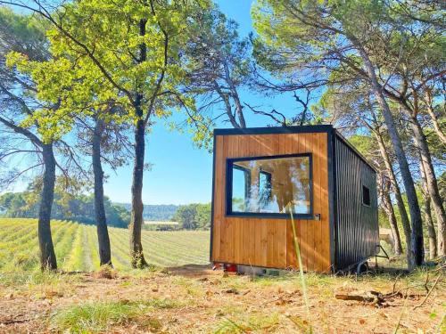 Mondragon Casa | Tiny-House Grand Confort - Salle de bain italienne - Lit King - 10 min A7