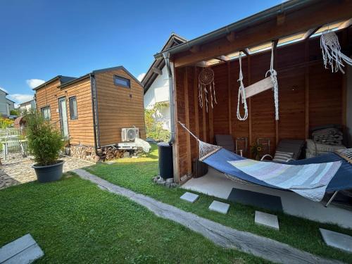 Brensbach Apartamento | Tiny House mit Saunafass und Garten
