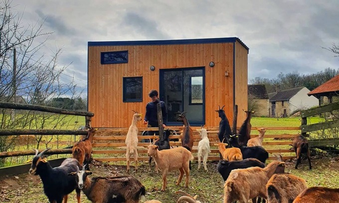 Girolles Cabina | Tiny House Nature in the heart of a goat farm near Montargis - 1h from Paris!
