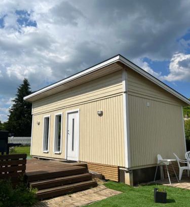 Heberg Casa | Tiny house with shared pool, max 4 people