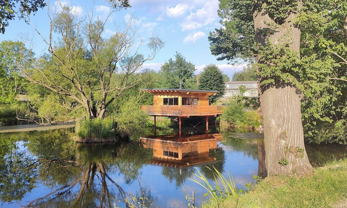 Buhlau Cabaña | TinyHousebeiDresden2 - Luxus im Teich