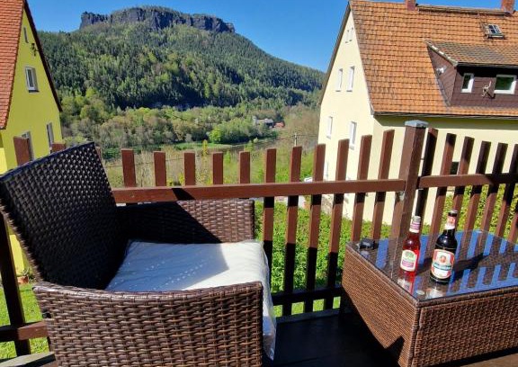 Konigstein an der Elbe Casa | Tinyroom mit Ausblick
