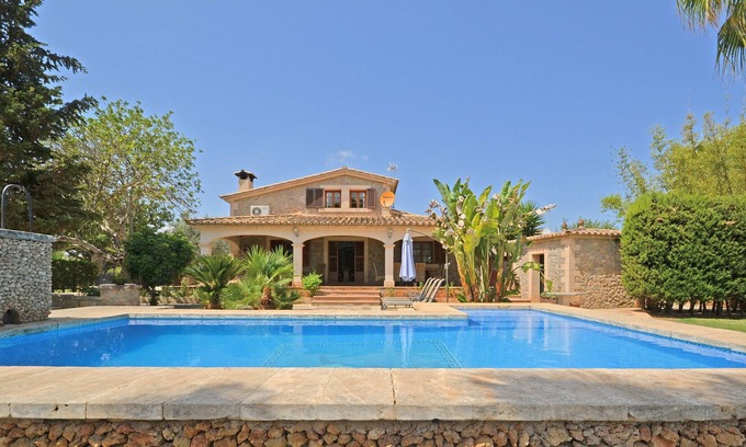 Mallorca Cabaña | TIRASET, Casa de campo con piscina privada y pista tenis en Llubí.