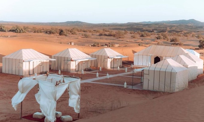 Taouz Alquiler De RV | Titanic Merzouga Camp - Budget Twin Room