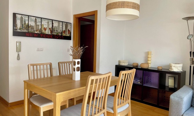 O Pindo Apartamento | ATICO LUMINOSO CON 3 HABITACIONES ,ASCENSOR Y PARKING A 100M. DE LA PLAYA