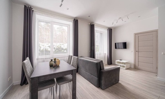 Jurmala Apartamento | To the beach & park 1 min. One bedroom apartment