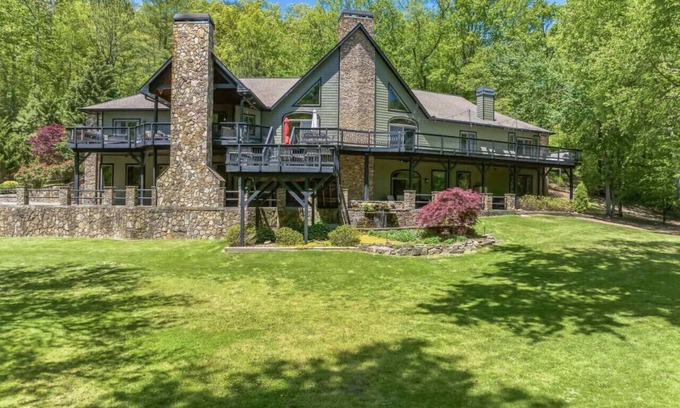 Blue Ridge Casa | Frente al río de lujo Toccoa Lodge: capacidad para 24 o más personas, cine en casa, excelentes vistas y más
