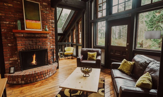 Tofino Casa | Tofino Brick House — architecturally unique home and gardens at Chesterman Beach