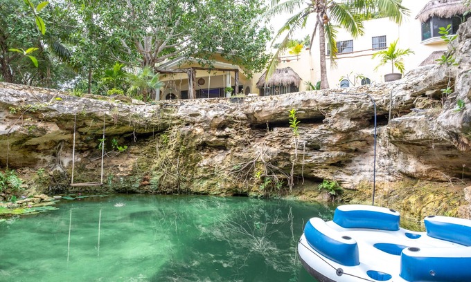 Xpu-Ha Casa | Toh Ha Spa - Pristine, Unique Spacious 3 Bedroom Home with Private Cenote.
