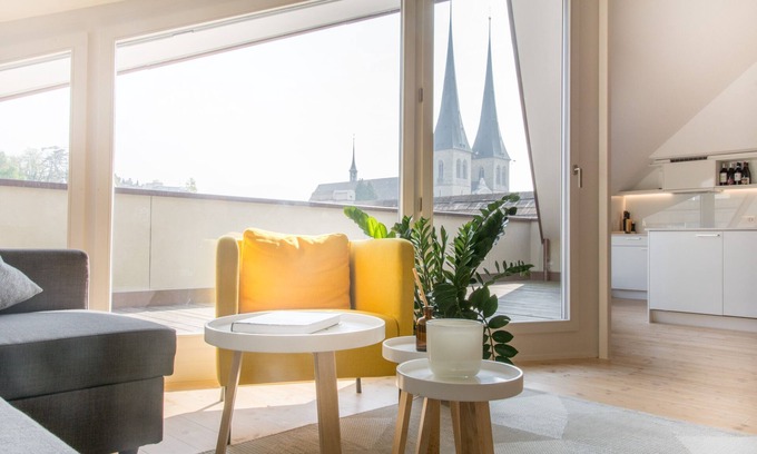 Lucerne Apartamento | Top city center Lion Monument