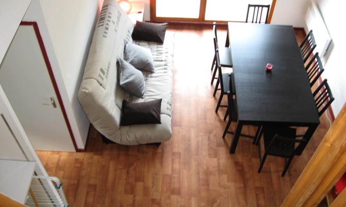 Valfrejus Apartamento | Dúplex en planta alta para 8 personas con vista excepcional en Valfréjus