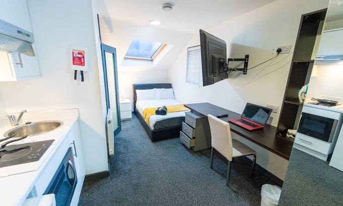 Selly Oak Apartamento | Estudio-Estándar-Baño con ducha-Studio 10