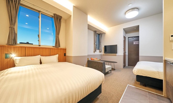 Tsuboya Apartamento | Top Floor Superior Twin2 Queen Beds35m2 / Naha Okinawa